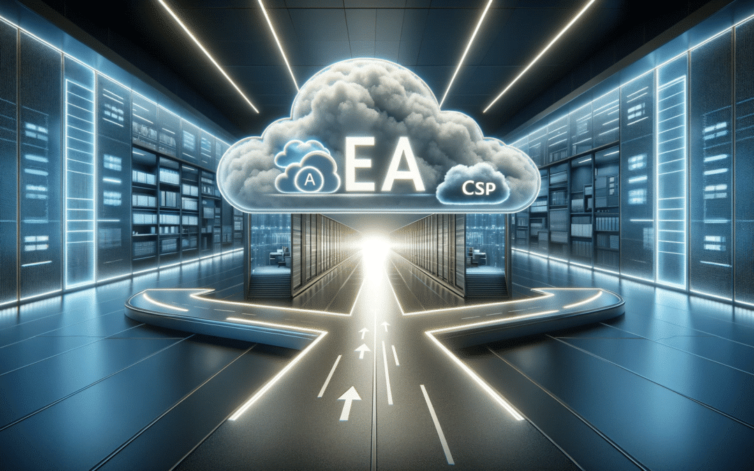 Enterprise Agreement (EA) ou Cloud Solution Provider (CSP)